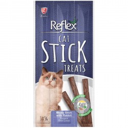 Reflex kedi ödül sticks tavşan 3x5gr