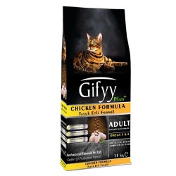 Gifyy Yetişkin Kedi Maması Tavuklu 15 Kg