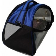 Kedi Köpek Spor Şeffaf Flaybag Mavi 60X40X30 Cm