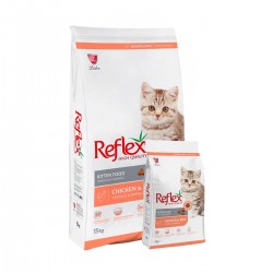 Reflex Tavuklu Pirinçli Yavru Kedi Maması 15 kg