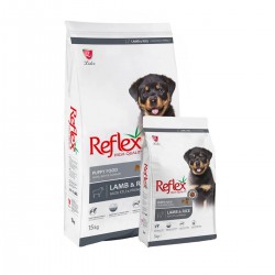 Reflex Kuzu Etli & Pirinçli Yavru Köpek Maması 15 KG